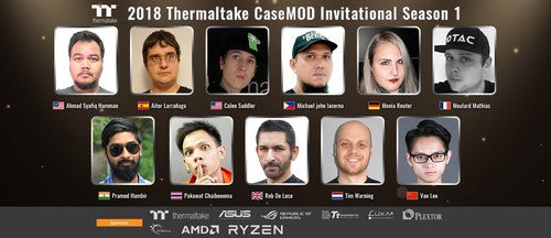 《2018曜越電腦MOD改裝達人爭霸戰‧第一季》正式啟動 11位電腦改裝高手為榮譽而戰