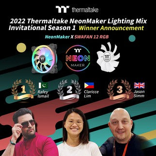《2022曜越NeonMaker炫光爭霸賽‧第一季》前三出爐!