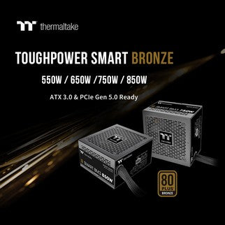 Thermaltake Unveils the Smart BM3 Bronze Series with ATX 3.0 Standards New ATX 3.0 power supply for Next-Gen Entry Level GPUs