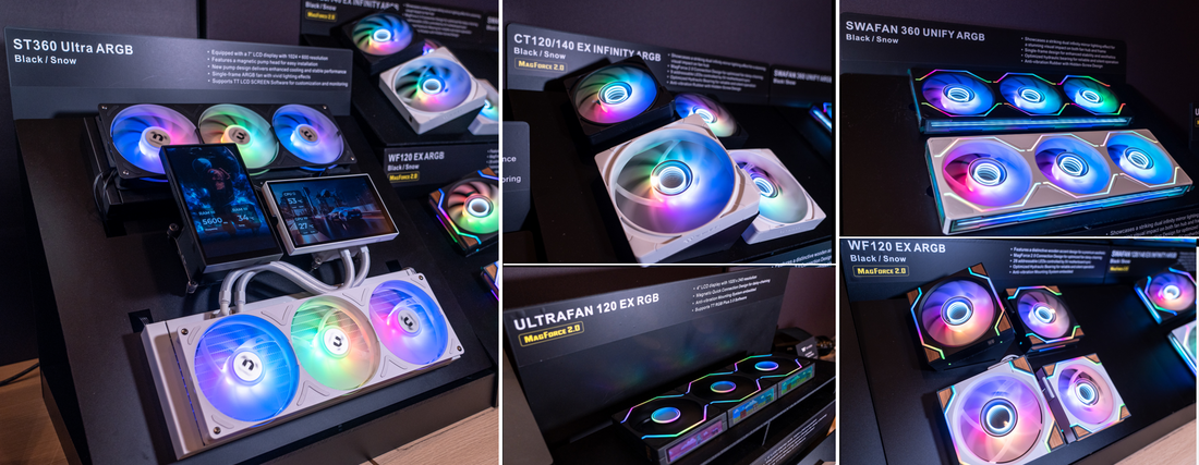 Thermaltake Unveils the ST360 Ultra ARGB Sync and the Next-Generation Dual Infinity Mirror Lighting Fan Series  A Unified Step Forward in Display Cooling and Immersive Lighting Design