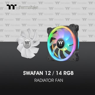 Thermaltake SWAFAN 12/ 14 RGB Pioneer to Extend the Frontier of Next-gen Fans