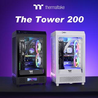 Thermaltake Announces The Tower 200 Mini Chassis Capable with 4090 GPUs Tiny but Mighty