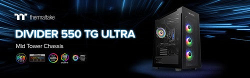 2022 Thermaltake Expo January Thermaltake Reveals the Divider 550 TG Ultra Chassis