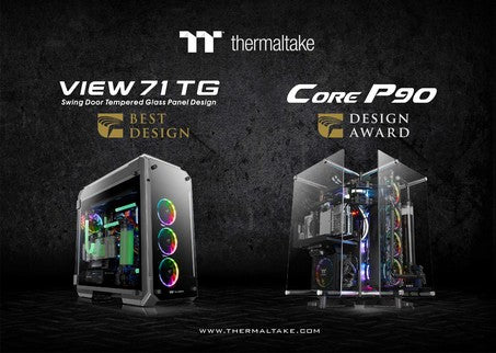 曜越Thermaltake榮獲2018產品類金點設計獎年度最佳設計獎 華人設計獎專業榮耀