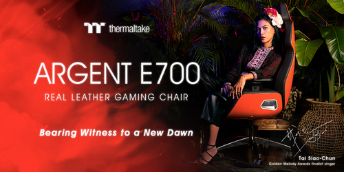Thermaltake Branched Out into the Art, Music and Sports Field, Becoming a Witness to the Rising Stars on their Way to Greatness ARGENT E700 - Bearing Witness to a New Dawn