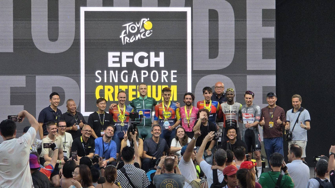 Thermaltake Bicycle Apparel Brand ttbici Sponsors the Fourth Tour De France EFGH Singapore Criterium 2025 as an Official Partner  ttbici Makes its Global Debut on the Tour de France Stage