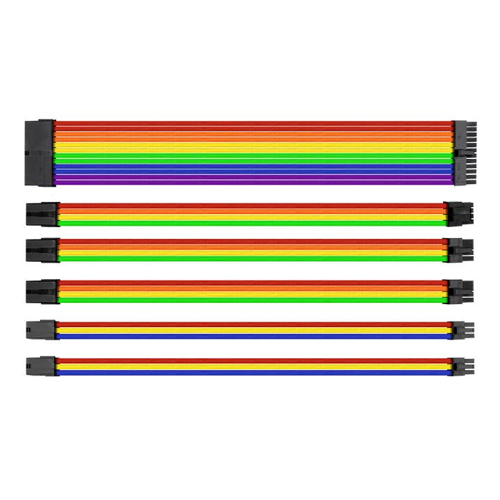 TtMod Sleeve Cable (Cable Extension) – Rainbow