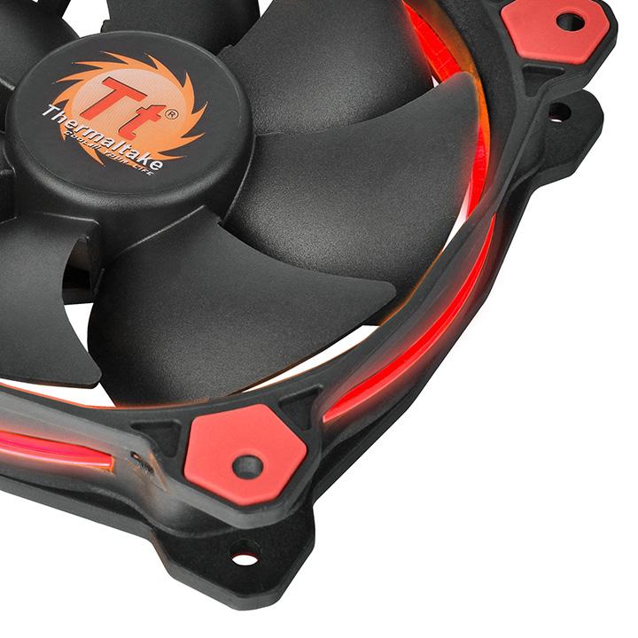 Riing 12 LED Red (3 fans pack)