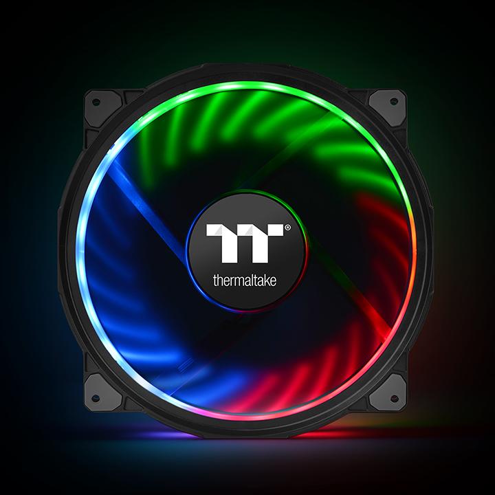 Riing Plus 20 RGB Case Fan TT Premium Edition (Single Fan Pack w/o Controller)