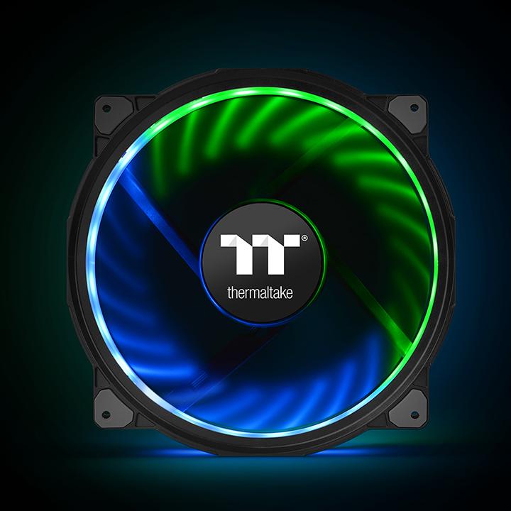 Riing Plus 20 RGB Case Fan TT Premium Edition (Single Fan Pack w/o Controller)