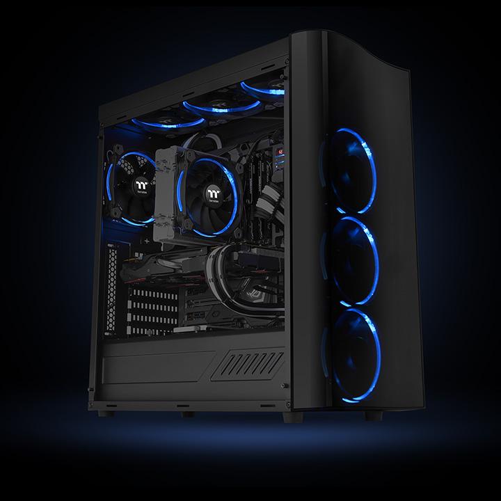 Riing 12 LED RGB Radiator Fan Sync Edition (3-Fan Pack)