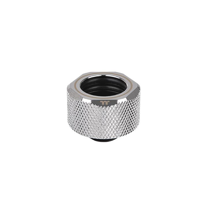 Pacific C-PRO G1/4 PETG Tube 16mm OD Compression – Chrome (6-Pack Fittings)