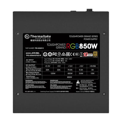 Toughpower Grand RGB 850W Gold Full Modular