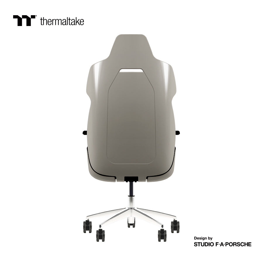ARGENT E700 Real Leather Gaming Chair (Ice Grey with Alcantara Black) Design by Studio F. A. Porsche