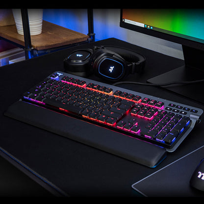 ARGENT K6 RGB Low Profile Mechanical Gaming Keyboard Cherry MX Speed Silver