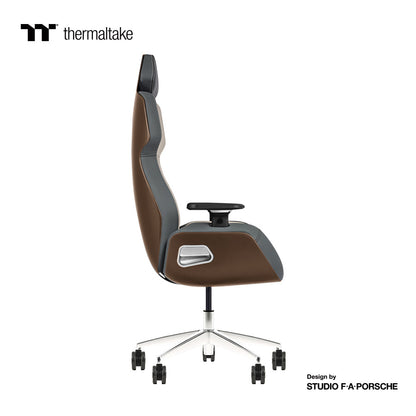 ARGENT E700 Real Leather Gaming Chair (Mocha Mousse with Slate Gray) Design by Studio F. A. Porsche