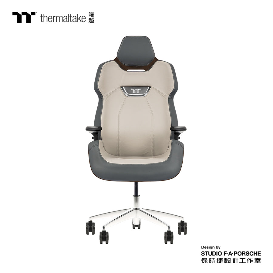 ARGENT E700 Real Leather Gaming Chair (Mocha Mousse with Slate Gray) Design by Studio F. A. Porsche