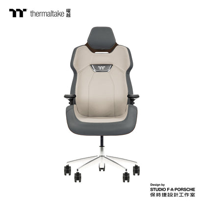 ARGENT E700 Real Leather Gaming Chair (Mocha Mousse with Slate Gray) Design by Studio F. A. Porsche