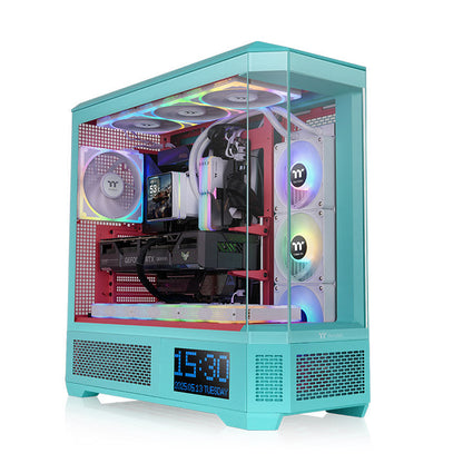 View 600 TG Mint Strawberry Full Tower Chassis