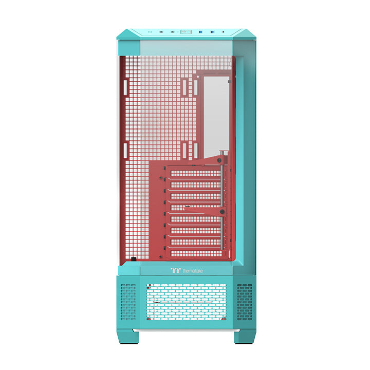 View 600 TG Mint Strawberry Full Tower Chassis