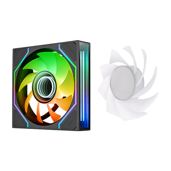 SWAFAN 120 EX INFINITY ARGB Sync PC Cooling Fan (3-Fan Pack)