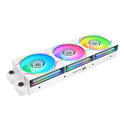 SWAFAN 120 EX INFINITY ARGB Sync PC Cooling Fan - Snow (3-Fan Pack)
