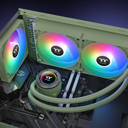 TH280 V2 ARGB Sync All-In-One Liquid Cooler - Matcha Green Edition
