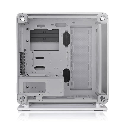 Core P6 Tempered Glass Snow Mid Tower Chassis