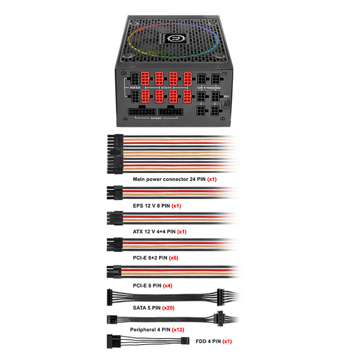 Toughpower DPS G RGB 850W Titanium