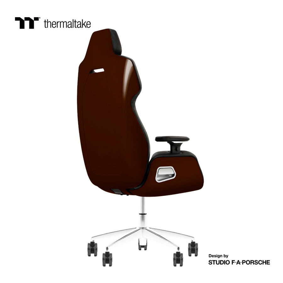 ARGENT E700 Real Leather Gaming Chair (Saddle Brown) Design by Studio F. A. Porsche