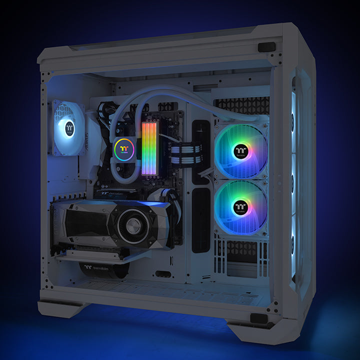 Floe RC240 CPU & Memory AIO Liquid Cooler Snow Edition