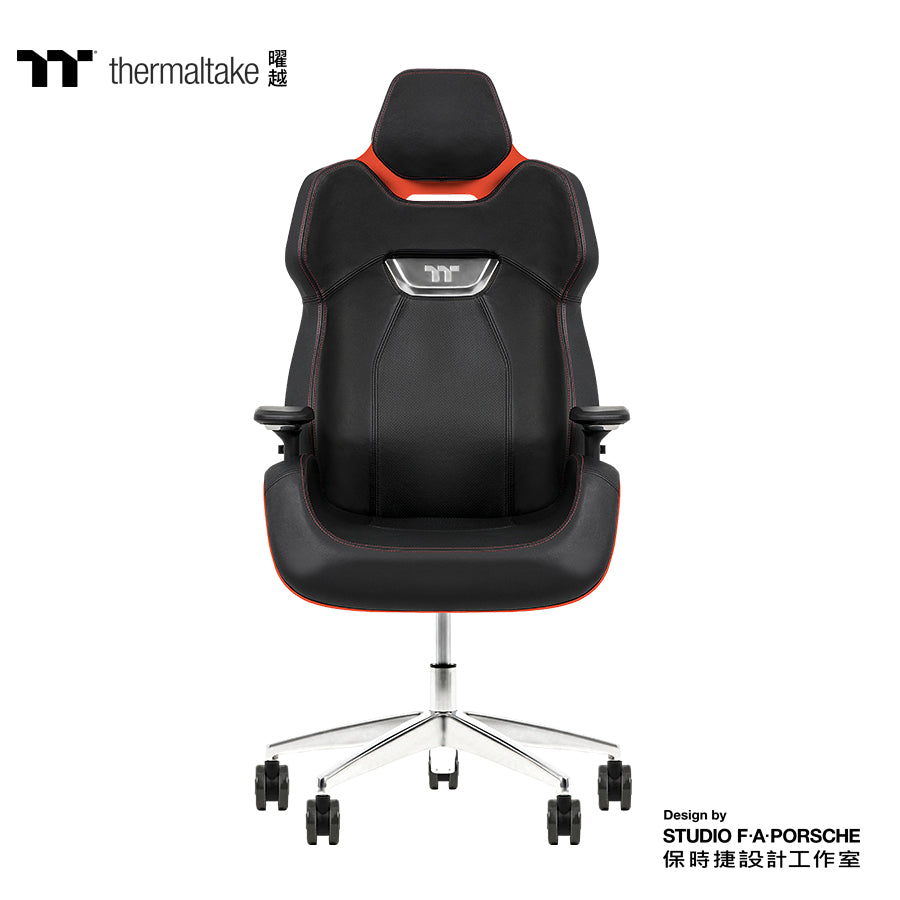 ARGENT E700 Real Leather Gaming Chair (Flaming Orange) Design by Studio F. A. Porsche