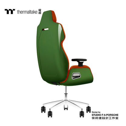 ARGENT E700 Real Leather Gaming Chair (Racing Green Houndstooth Fabric) Design by Studio F. A. Porsche