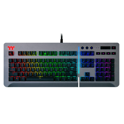 Level 20 RGB Titanium Gaming Keyboard Cherry MX Speed Silver