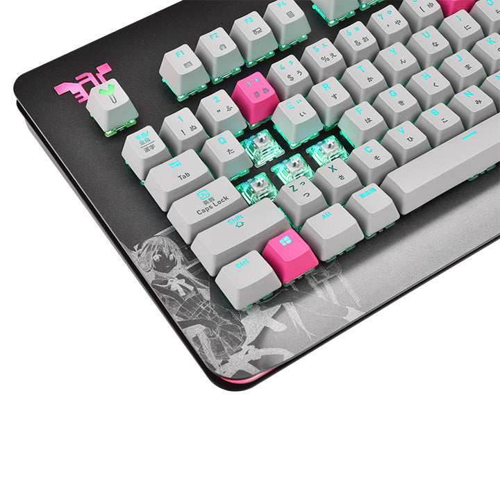Level 20 RGB Mechanical Gaming Keyboard Hatsune Miku Edition