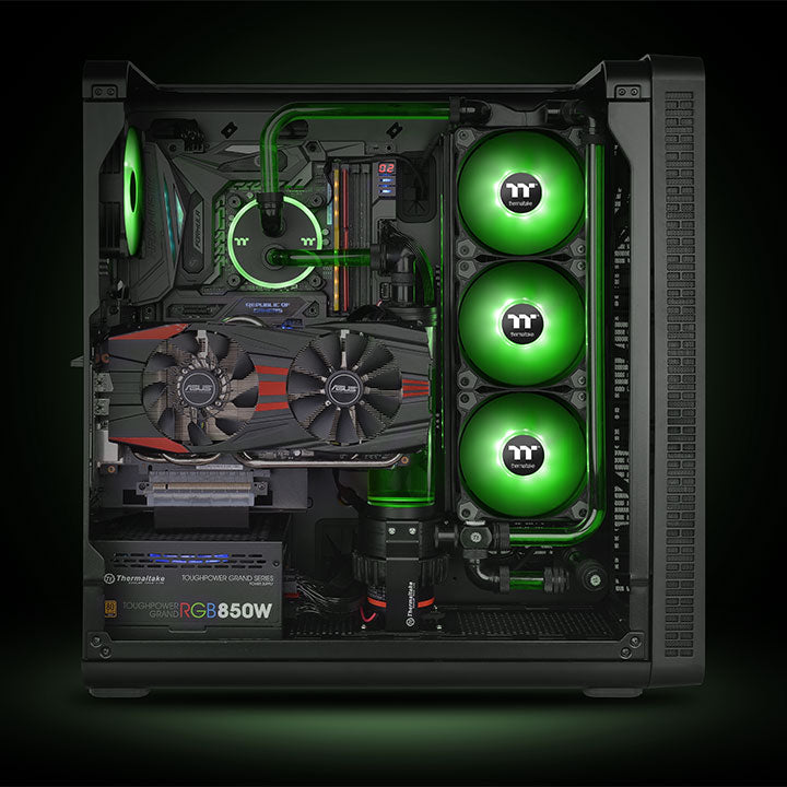 Pure A12 Radiator Fan (Single Fan Pack)-Green
