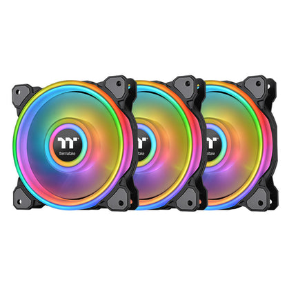 Riing Quad 14 RGB Radiator Fan TT Premium Edition 3 Fan Pack (Controller included)