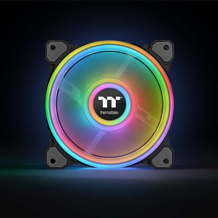 Riing Quad 12 RGB Radiator Fan TT Premium Edition Single Fan Pack