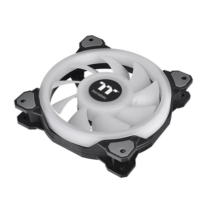 Riing Quad 12 RGB Radiator Fan TT Premium Edition Single Fan Pack - White