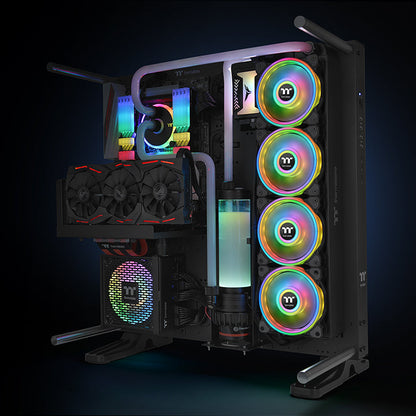Riing Quad 12 RGB Radiator Fan TT Premium Edition Single Fan Pack
