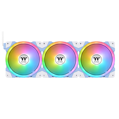 SWAFAN EX12 ARGB Sync PC Cooling Fan Hydrangea Blue TT Premium Edition (3-Fan Pack)