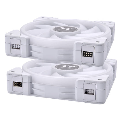 SWAFAN EX14 RGB PC Cooling Fan White TT Premium Edition (3-Fan Pack)