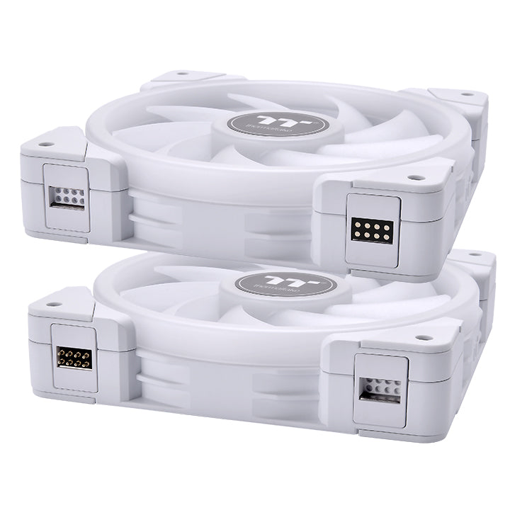 SWAFAN EX12 RGB PC Cooling Fan White TT Premium Edition (3-Fan Pack)