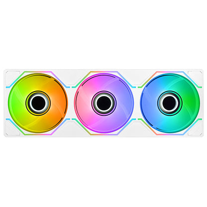 SWAFAN 360 UNIFY ARGB Sync PC Cooling Fan - Snow