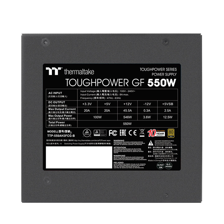 Toughpower GF 550W (Regional Only - EU)