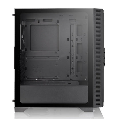 Versa T35 Tempered Glass RGB Mid-Tower Chassis  (with PSU)