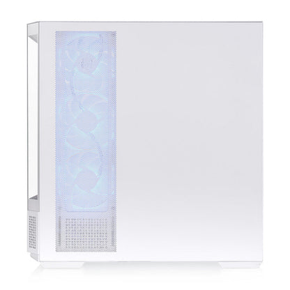 View 370 TG ARGB Snow Mid Tower Chassis