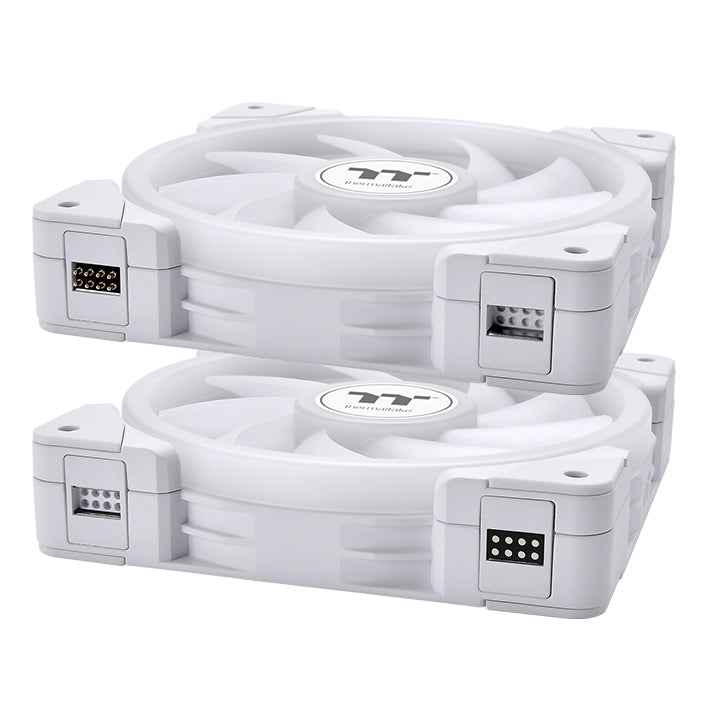 SWAFAN EX12 ARGB Sync PC Cooling Fan White TT Premium Edition (3-Fan Pack)